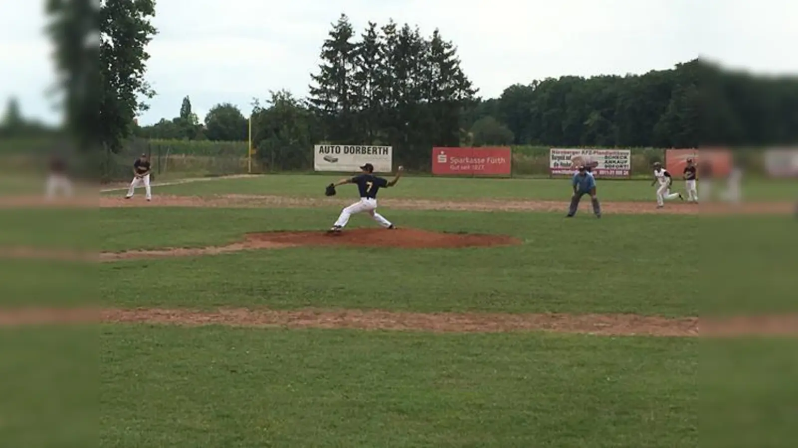 Pitcher Franklin Castaños hatte die Fürther lange im Griff.  Doch das reichte nicht zum Sieg.	 (Foto: Caribes)