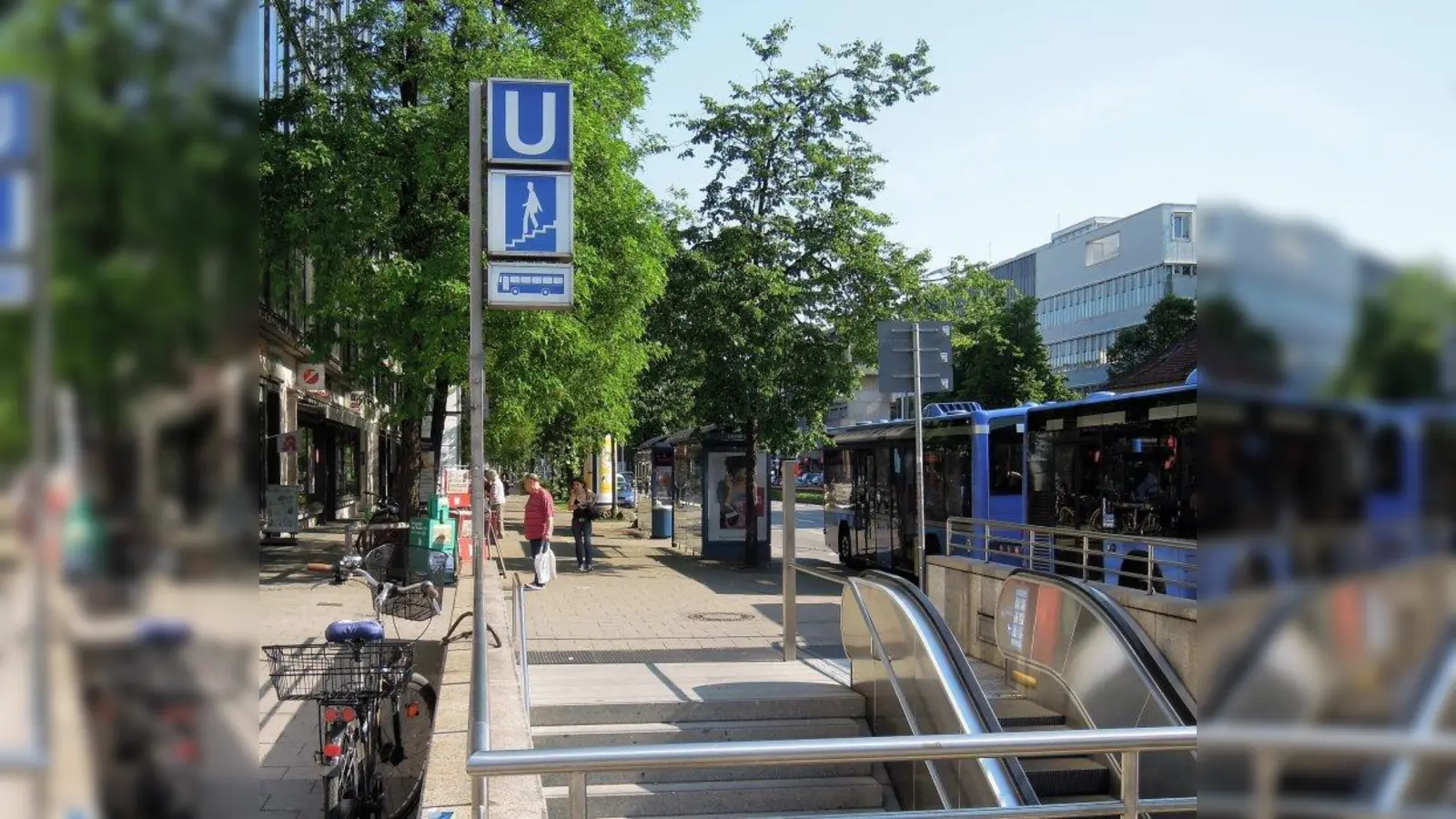 Die Laimer wünschen sich einen zweiten Aufzug für die viel frequentierte U-Bahn-Station Laimer Platz. (Foto: kö)