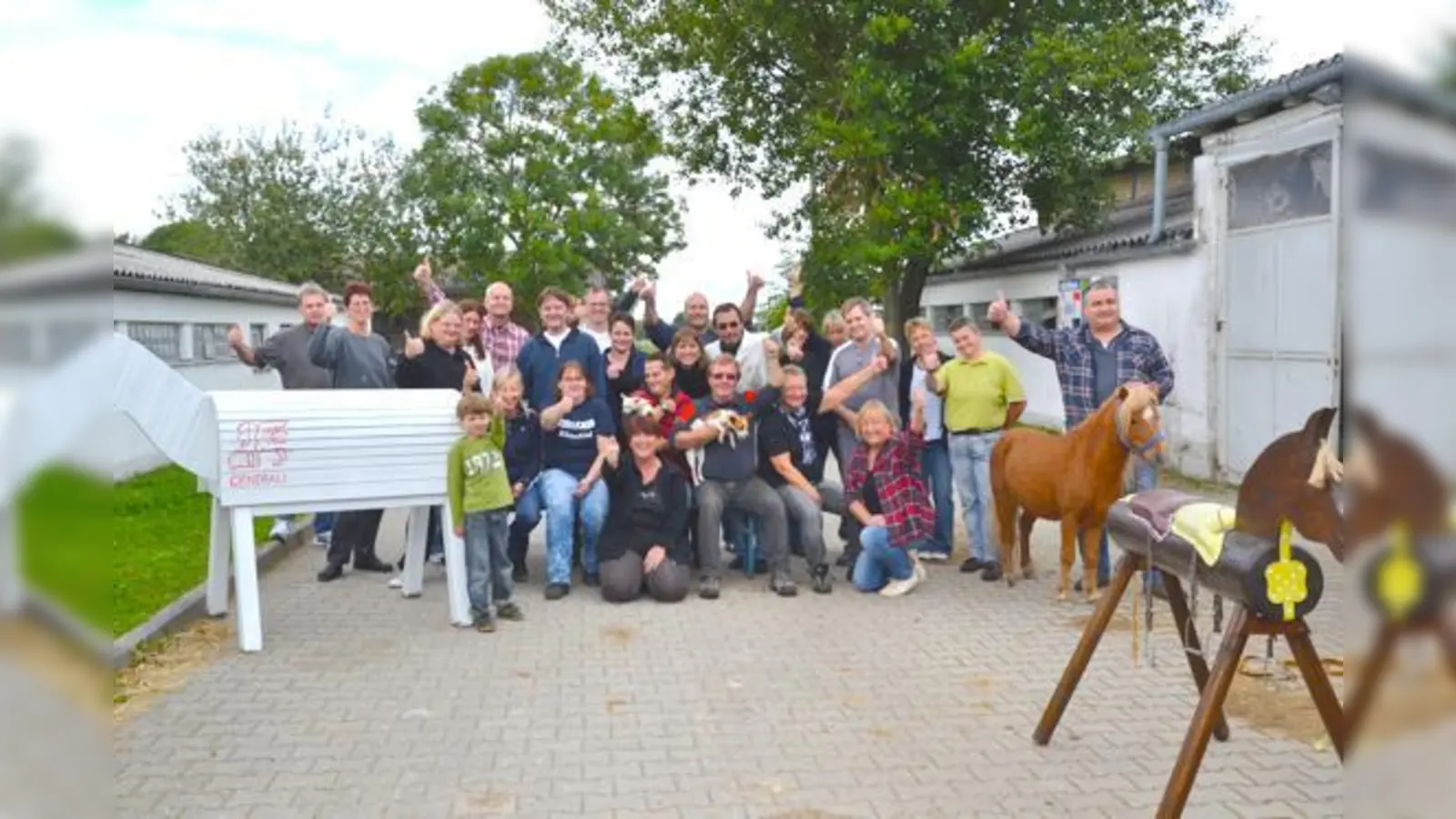 Am Ende mehrerer intensiver Arbeitstage waren alle Beteiligten über das Ergebnis sehr glücklich.    (Foto: Privat)