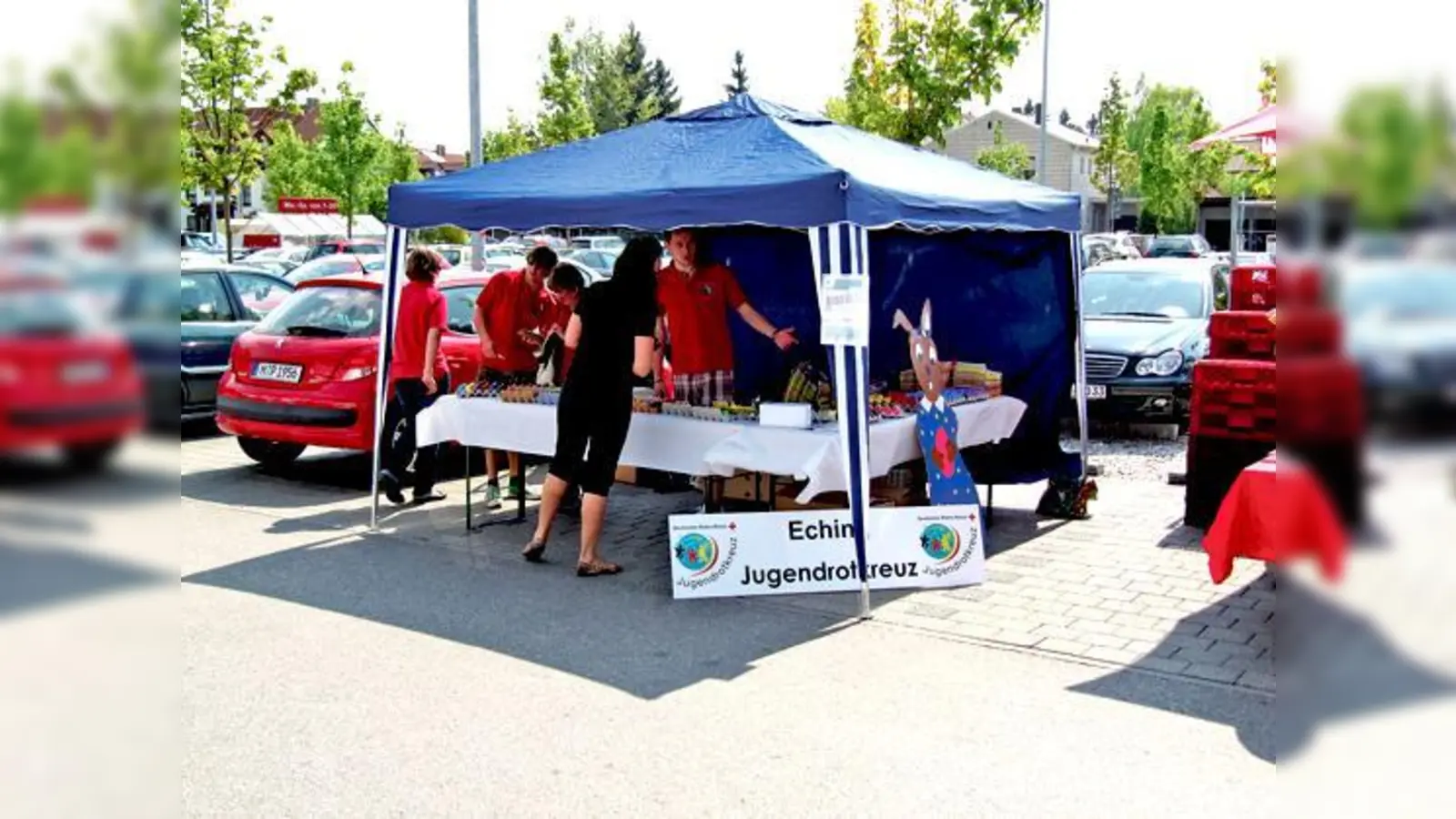 Richtig gutes Wetter war im vergangenen Jahr beim Ostereier-Verkauf des JKR.	 (Foto: VA)