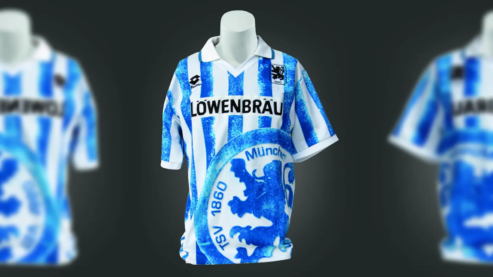 Das 60er Löwen-Trikot von 1995. (Foto: VA)