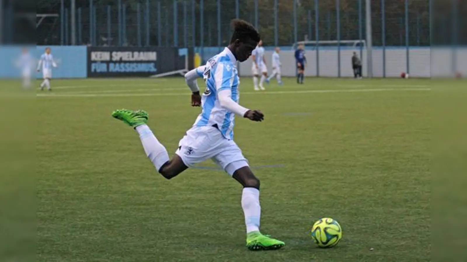 Zweiter Saisontreffer: Lassana Boubacar.  (Foto: A. Wild)