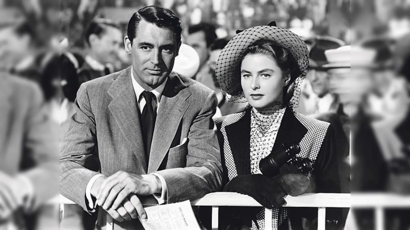 Cary Grant und Ingrid Bergman in Alfred Hitchcocks Kriminalfilm »Notorious« (Berüchtigt).	 (Foto: VA)