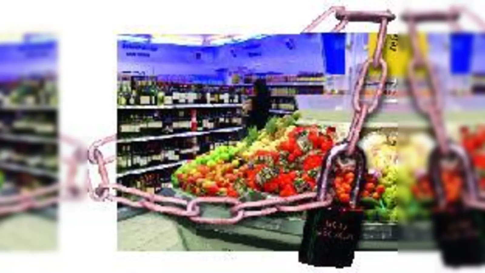 Betreten verboten: Um acht Uhr abends ist Schluss mit Einkaufen. Zumindest in Bayern, zumindest vorerst. Allerdings will Landesvater Edmund Stoiber bald nochmals über die starre Ladenschluss-Regelung diskutieren.  (Foto: clash)