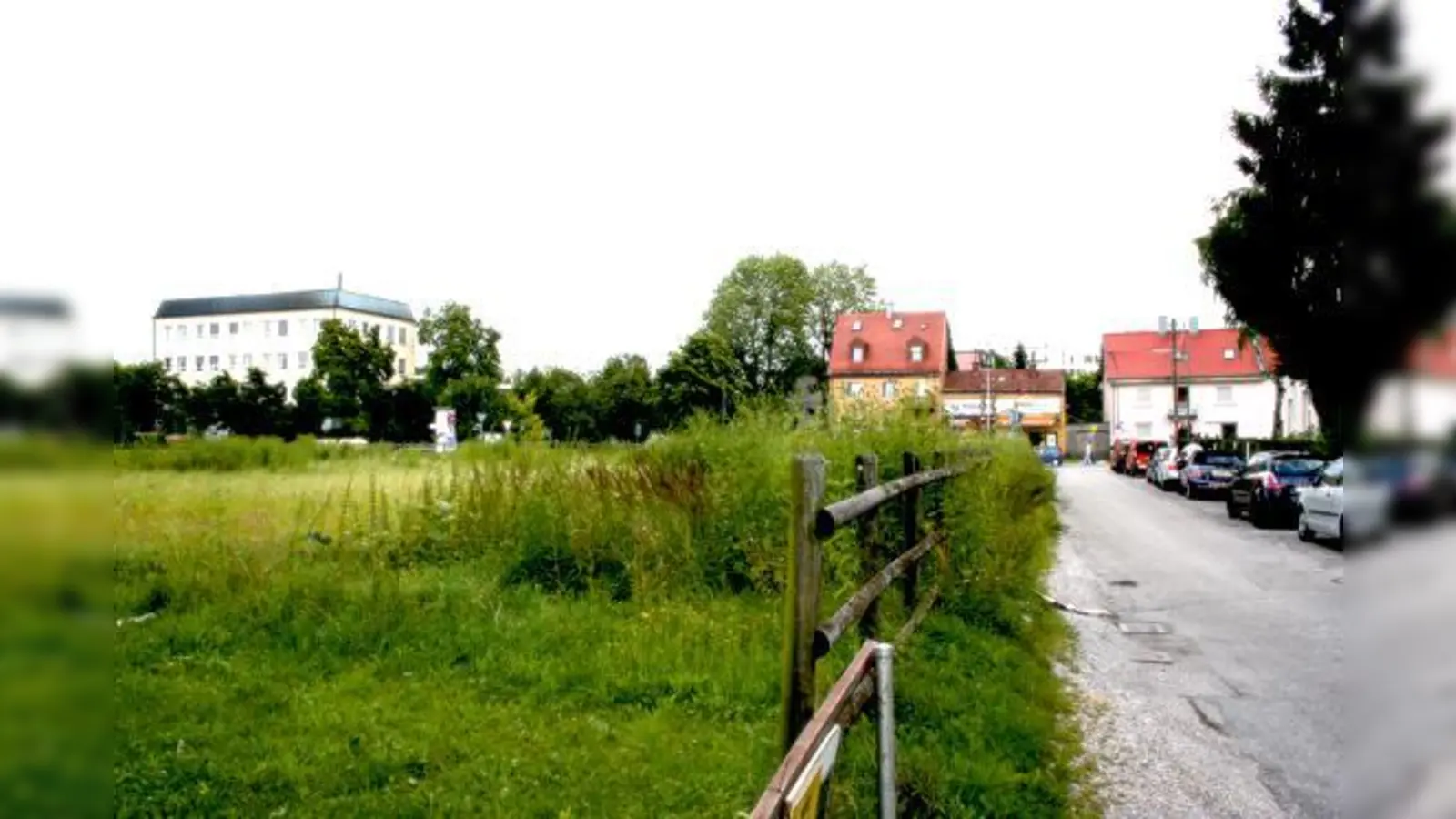 Eine Krippe und Wohnungen sollen zwischen Caub- und Triebstraße entstehen. 	 (Foto: Wally Schmidt)