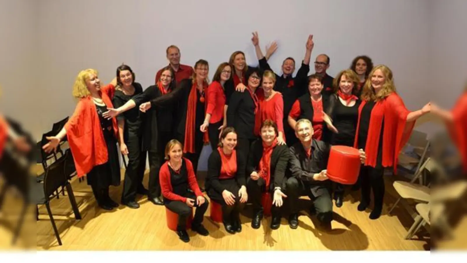 Der Oberhachinger Chor mix&#39;n free wird gleich zweimal für den guten Zweck auftreten: Am 16. Februar in Harlaching und am 23. Februar in Oberhaching.  (Foto: VA)