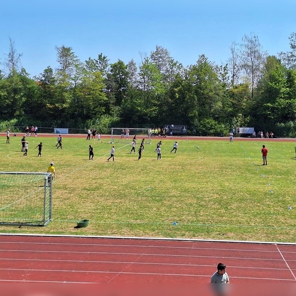 Mit jeder Menge Fußball-Turnieren wurde das Jubiläum gebührend gefeiert. (Foto: SV-DJK)