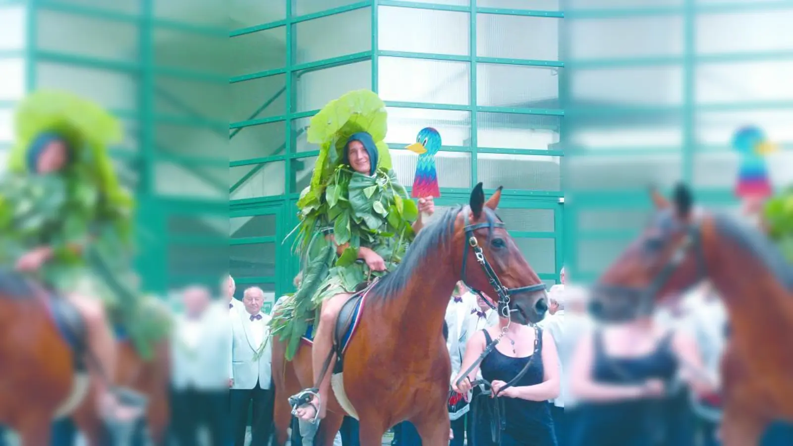 Der Wasservogel 2009: Er ist der Namensgeber des Filmes, den die Journalistenakademie gedreht hat. (Foto: bb)