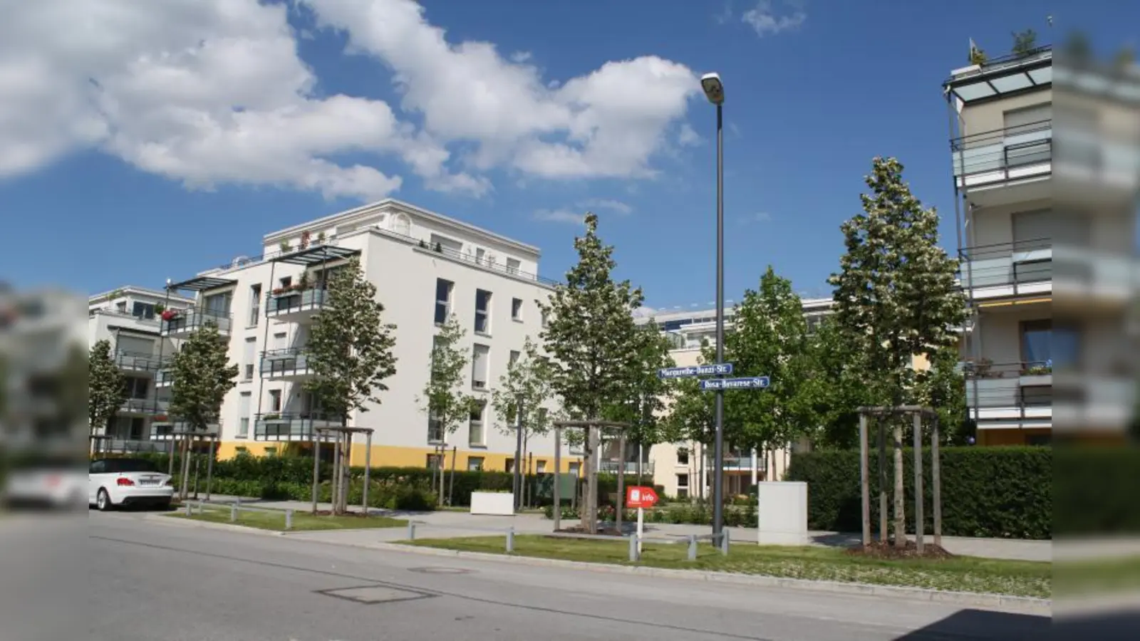 In der Rosa-Bavarese-Straße soll ein Kinder- und Jugendeinrichtung sowie ein Nachbarschafstreff für das Wohngebiet Nymphenburg Süd entstehen. (Foto: sb)