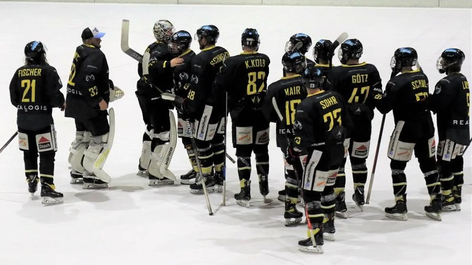 Die Wanderers haben gegen des ESC Haßfurt alles gegeben, den Sieg holte sich schließlich aber doch der Gegner. (Foto: Wolfgang Maisch)