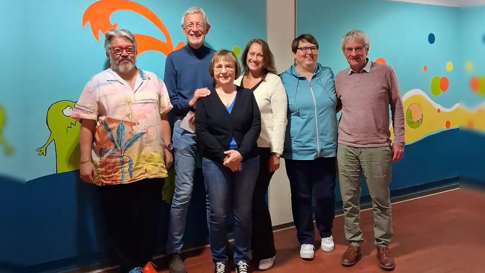 Der neue Vorstand besteht aus (von links) Michael Frey, Bernd Vogel, Ute Junginger-Bachmann, Inga Köhler, Anke Mayer und Martin Arnold. (Foto: Martina Wein)