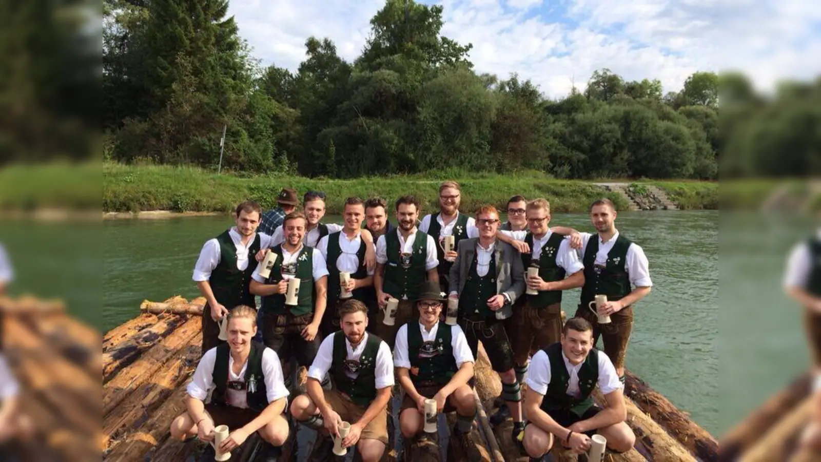 Die Thalkirchner Burschen. (Foto: Ver)