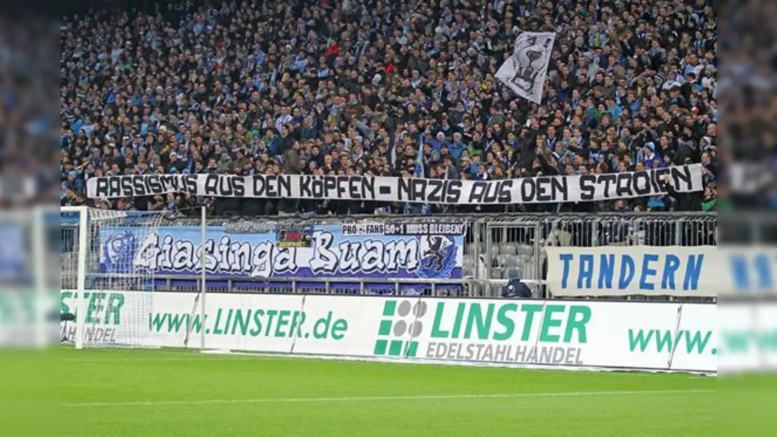 Hand in Hand: Fanszene und Klub.  (Foto: A. Wild)