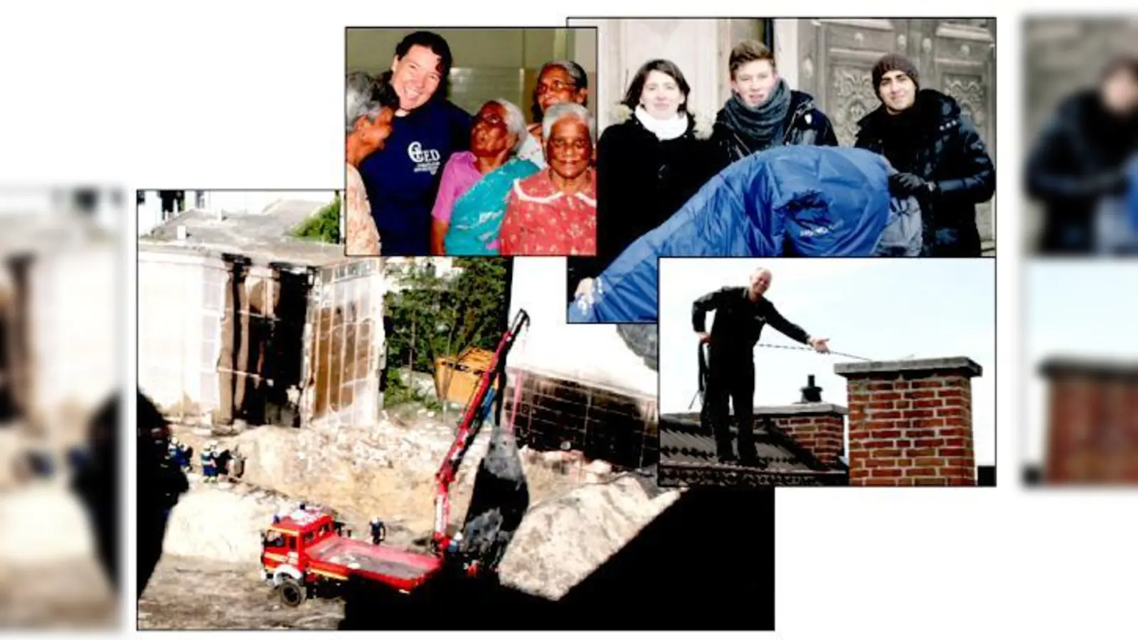 Bombenfund, 20 Jahre CED, gute Taten von »Golden Donkey« und Karl Giglberger hat aufgehört: Schwabing hat ein bewegtes Jahr hinter sich. 	 (Fotos: ek/CED/scy)