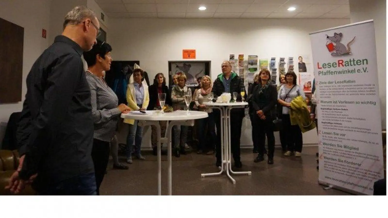Zehn Jahre „LeseRatten Weilheim“ - Das musste gefeiert werden. (Foto: LeseRatten)