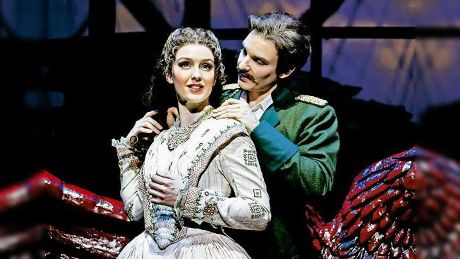 Annemieke van Dam und Patrick Stamme.	 (Foto: DT)