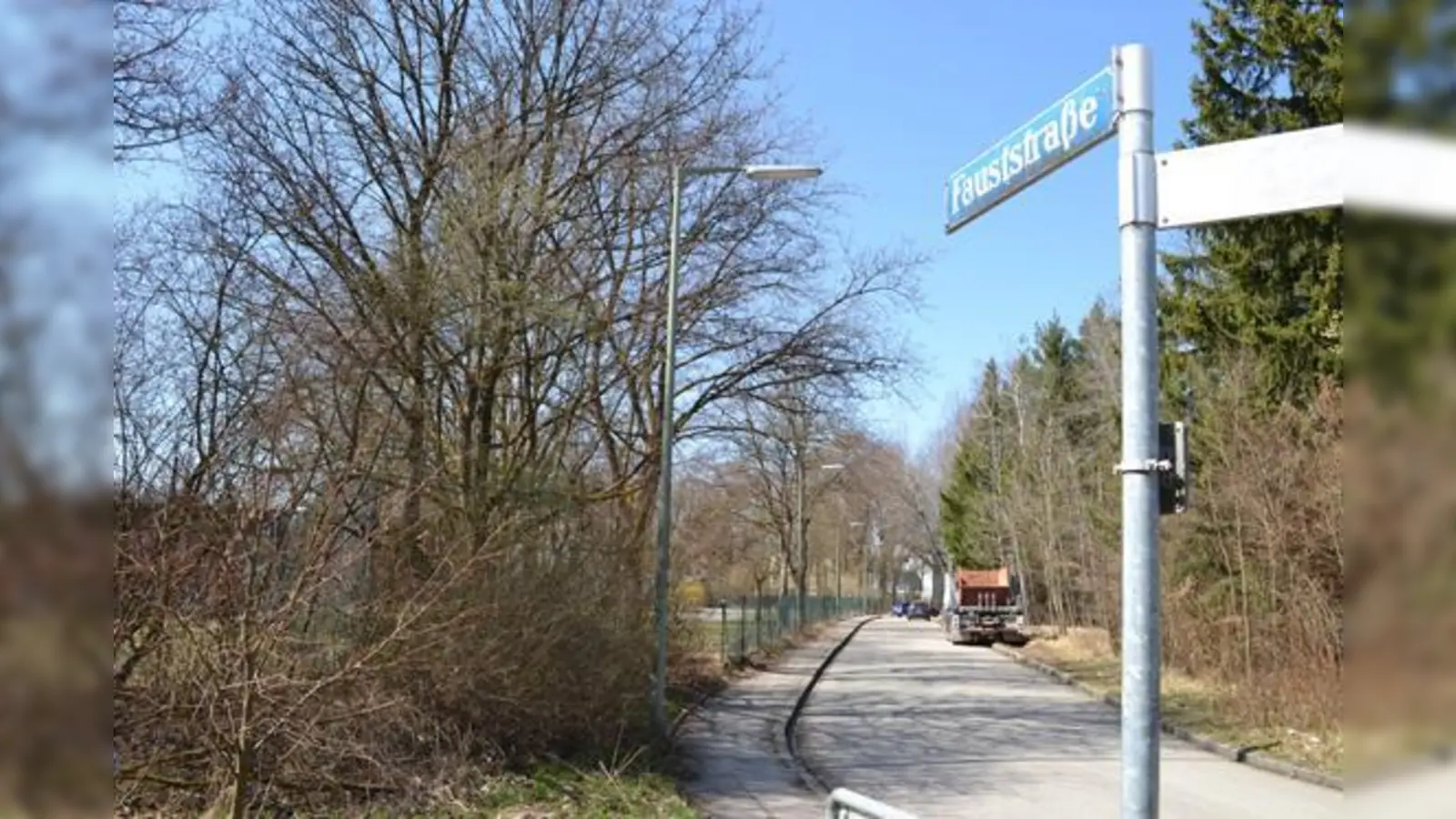 Die Bürgerinitiative Fauststraße 90 vermutet einen illegalen Kahlschlag im Landschaftsschutzgebiet.  (Foto: ar)
