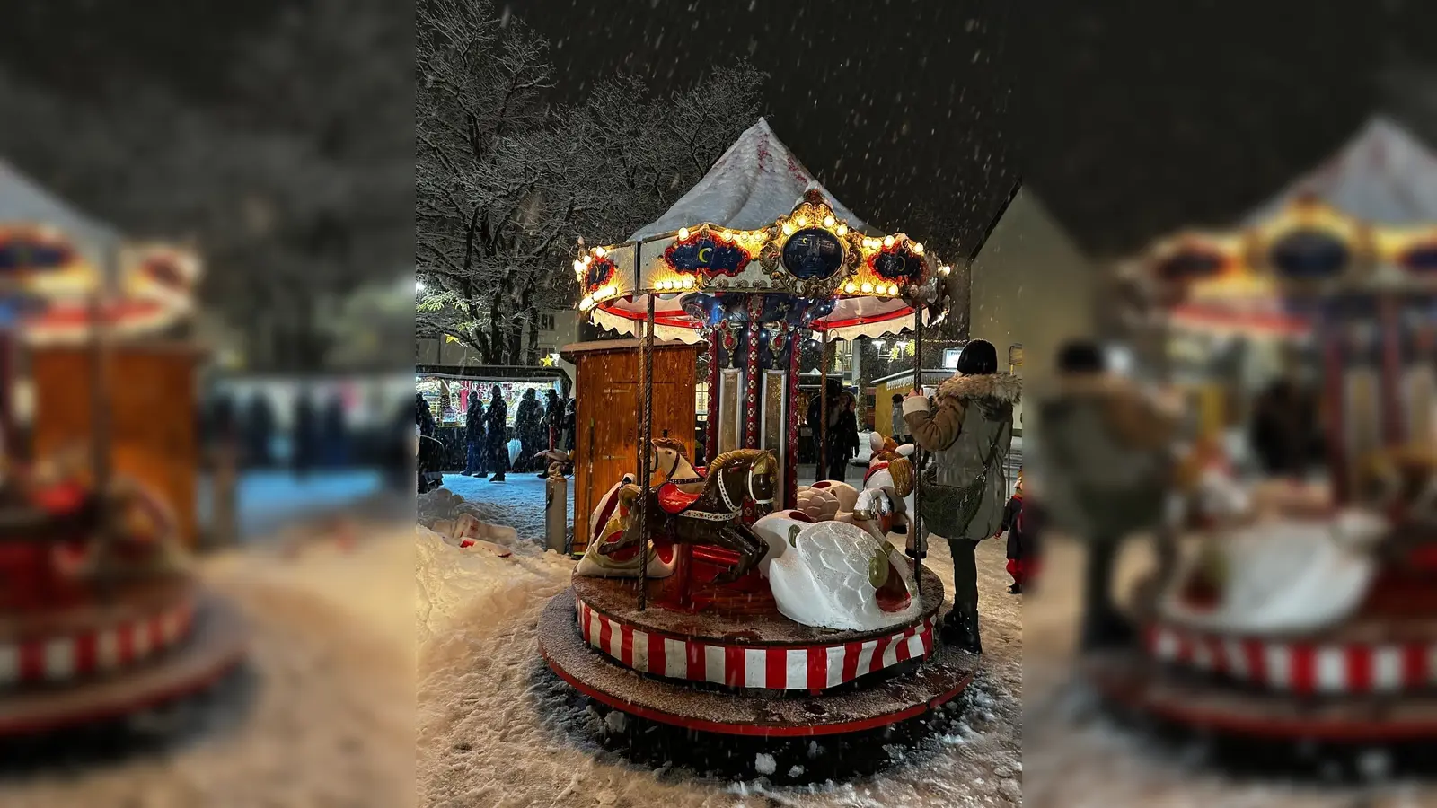Auf dem Unterhachinger Weihnachtsmarkt ist für Kinder immer viel geboten.  (Foto: S. Röder)