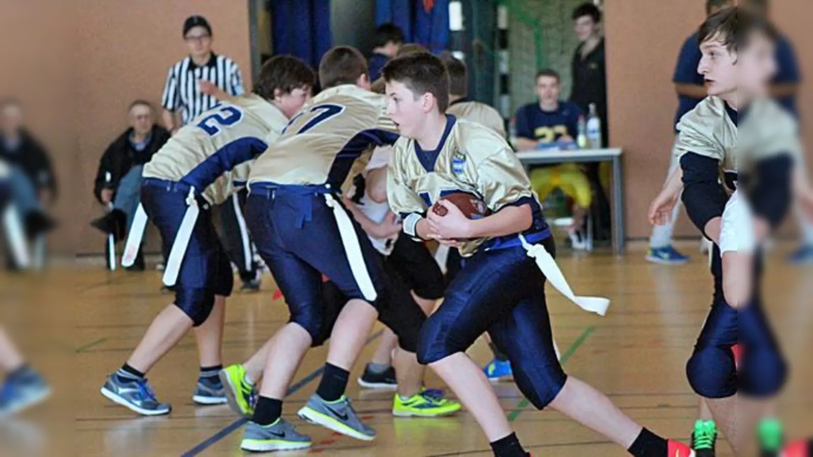Viele der Läufe von Günter Braun endeten erst in der gegnerischen Endzone.	 (Foto: C. Biegert)
