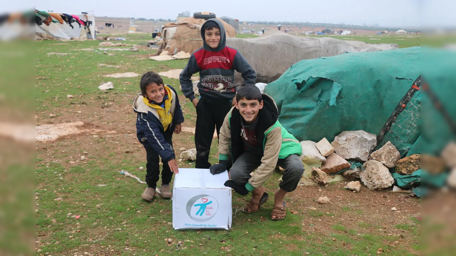Die kids to life-Stiftung kümmert sich nicht nur im Landkreis München und in München um bedürftige Kinder, sondern lindert auch in der Türkei und Syrien große Not.  (Foto: kids to life)