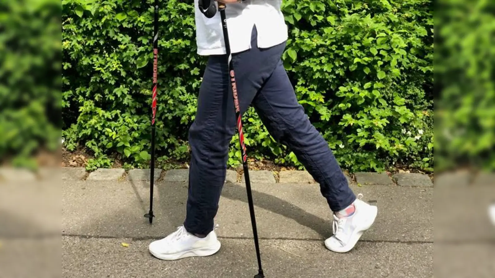 Mehrere Veranstaltungen zum Thema Gesundheit bietet die BRK Offene Altenhilfe im Juni an. Auch das beliebte Nordic Walking ist dabei. (Foto: BRK Offene Altenhilfe Harthof )