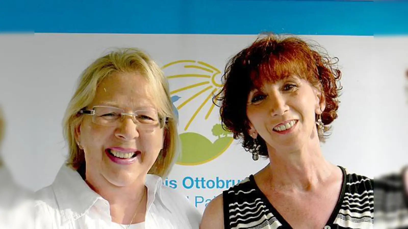 Die Trauerbegleiterinnen Sibylle Schrott (links) und Claudia Meinzold. 	 (Foto: Friedrich Meinzold)