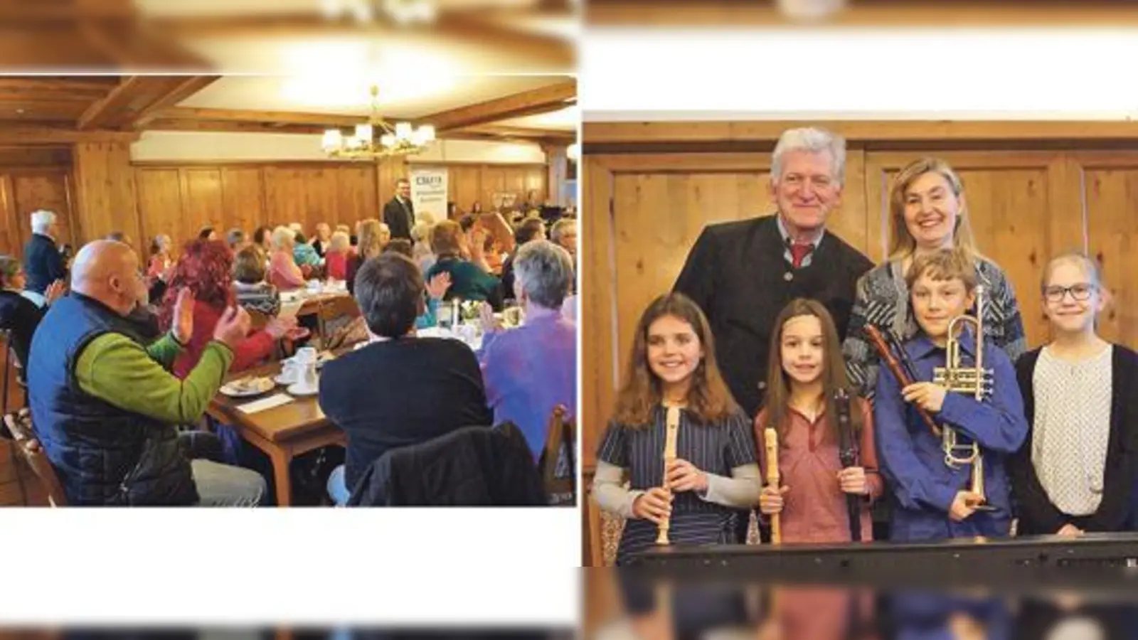 Ein voller Erfolg war das Valentinskaffee der CSU Neufahrn nicht nur wegen der musikalischen Untermahlung.	 	 (Foto: Sonja Aigner)