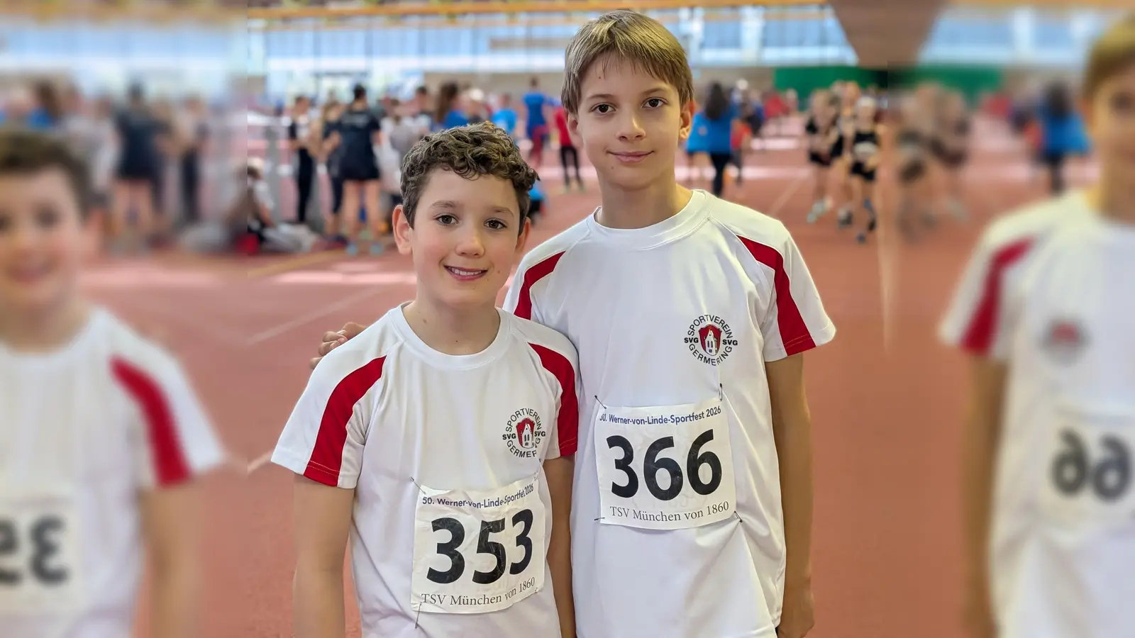 Andrea Eggel und Frederik Lemli. (Foto: SV)