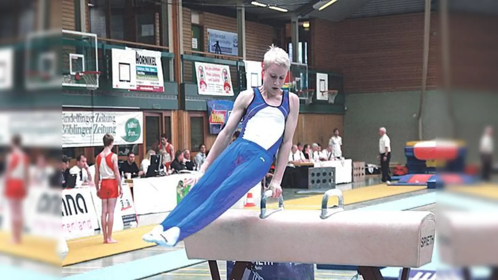 Felix Remuta vom TSV Unterhaching überzeugte wieder einmal mit seiner Leistung. 	 (Foto: TSV)