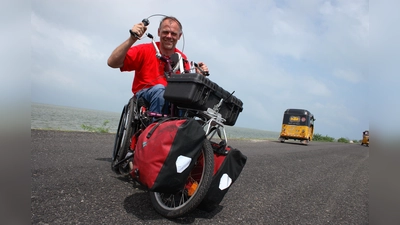 Andreas Pröve verunglückte als 23-Jähriger mit seinem Motorrad und ist seitdem querschnittsgelähmt. Trotzdem gehört Reisen zu seiner großen Leidenschaft.  (Foto: VA)
