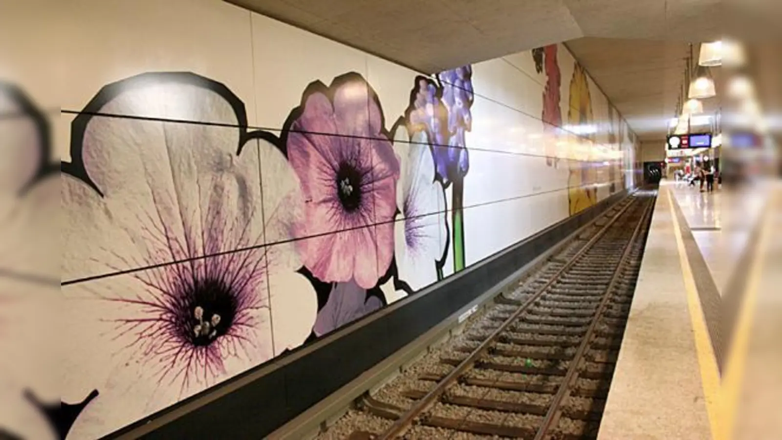 Der »Bahnhof Moosach« gehört zu den vier schönsten U-Bahn-Stationen der Welt. 	 (Foto: ws)