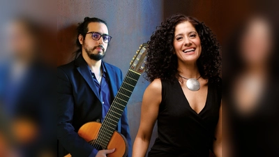 Marcia Bittencourt und Dami Andres musizieren am 16. September in Neubiberg.  (Foto: Blattwerk Hannover)