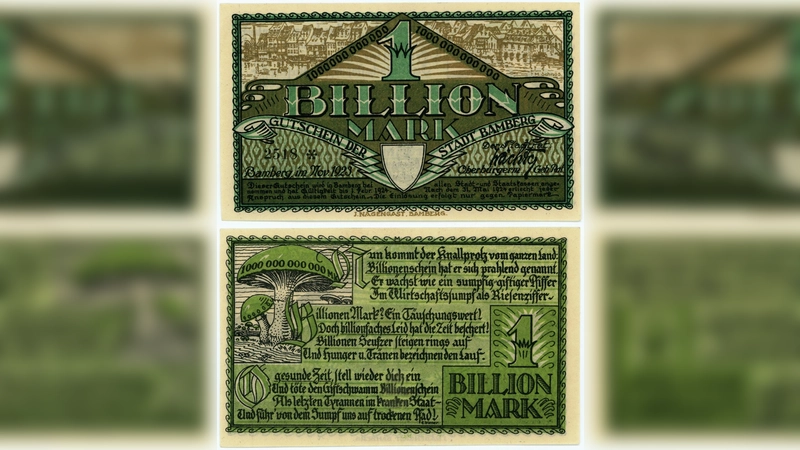 Raritäten aus der Geldscheinsammlung der Bayerischen Hypo- und Vereinsbank stehen im Mittelpunkt des virtuellen Museumsbesuchs. (Foto: HVB Stiftung)