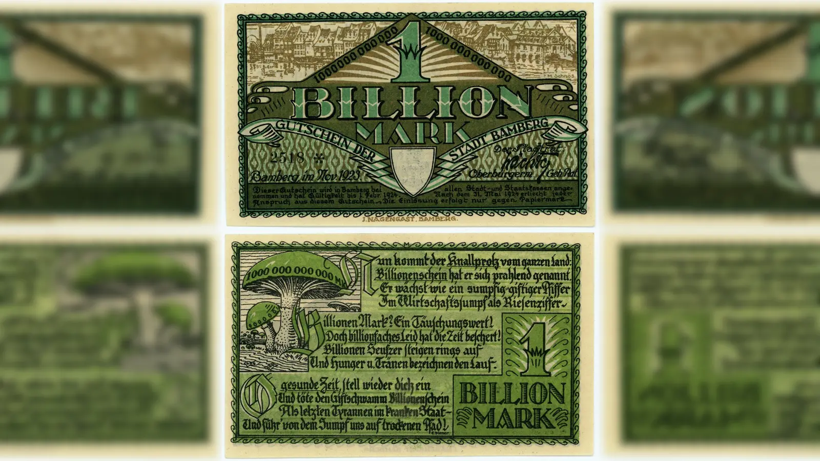 Raritäten aus der Geldscheinsammlung der Bayerischen Hypo- und Vereinsbank stehen im Mittelpunkt des virtuellen Museumsbesuchs. (Foto: HVB Stiftung)