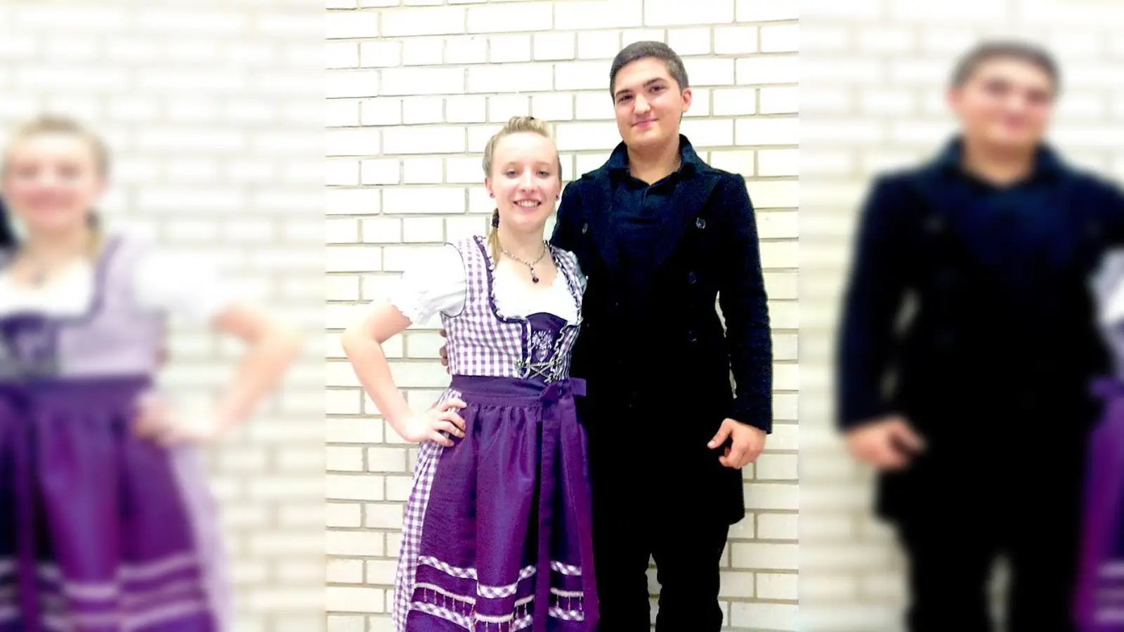 Carina I und Johannes I, privat kein Paar, werden im Fasching in Oberschleißheim regieren.	 (Foto: VA)