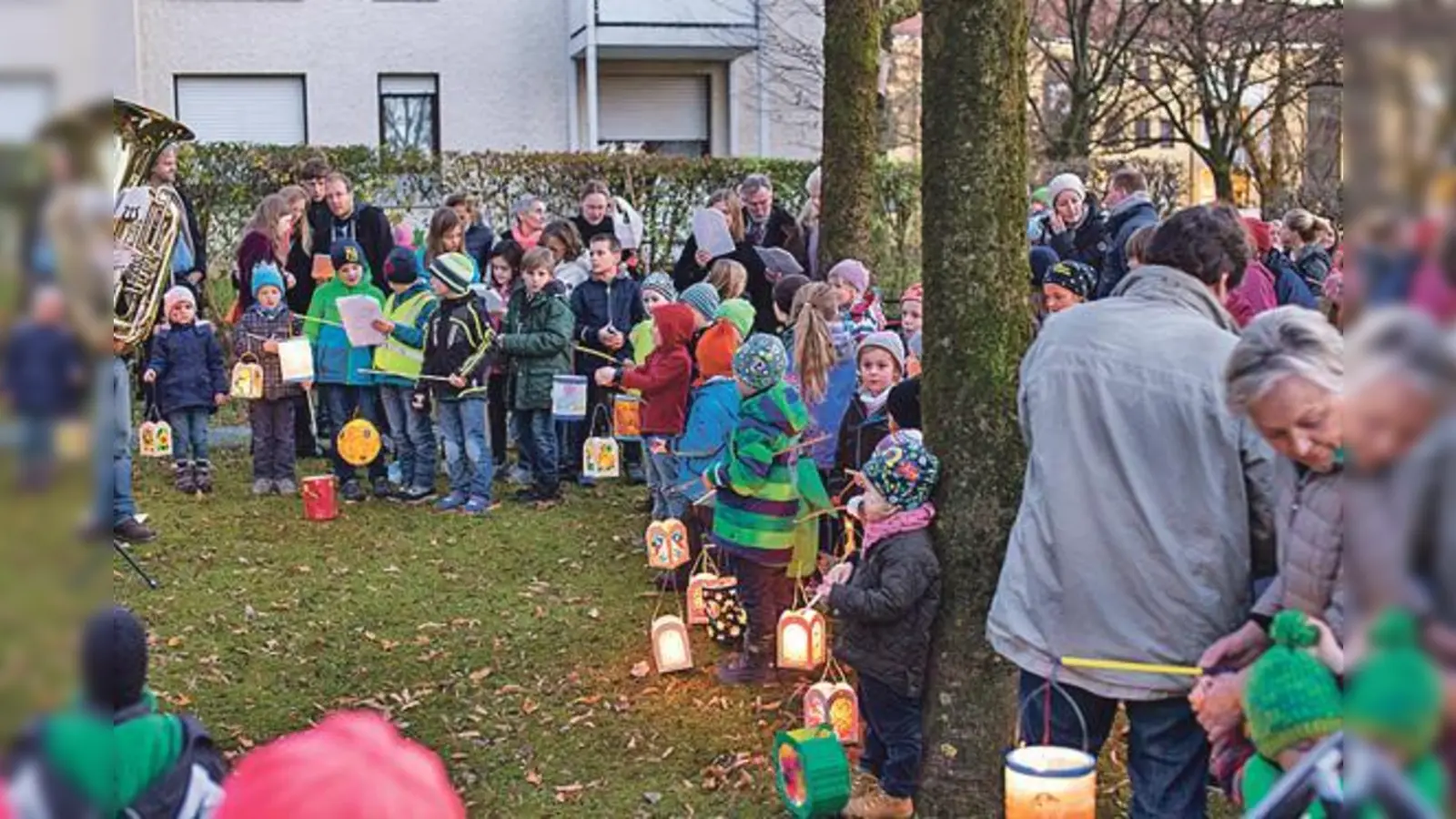 Ich geh mit meiner Laterne... und werde von den Bläsern aus St. Thomas begleitet.  	 (Foto: Archiv)