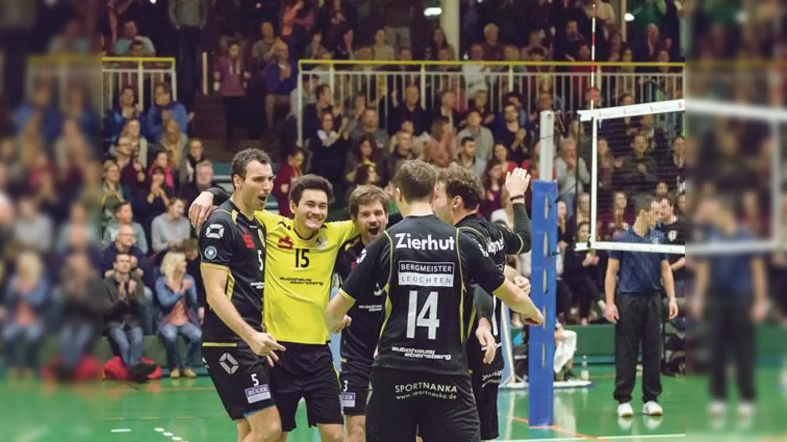 Daheim bleiben die Grafinger Bundesligavolleyballer in dieser Saion ungeschlagen. 	 (Foto: Marc Geisler)