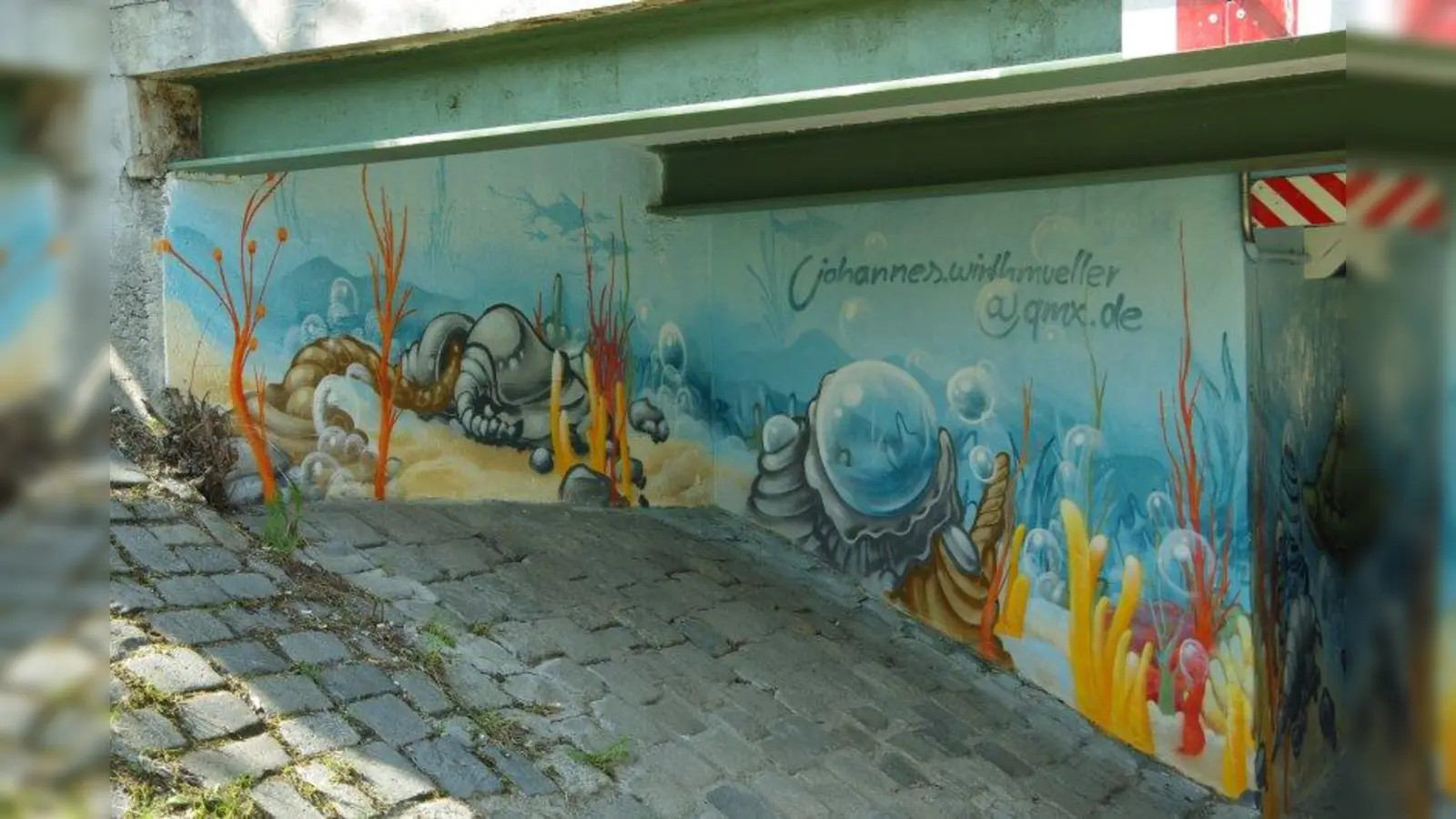 Eingang zur phantastischen Unterwasserwelt. (Foto: Mosch)