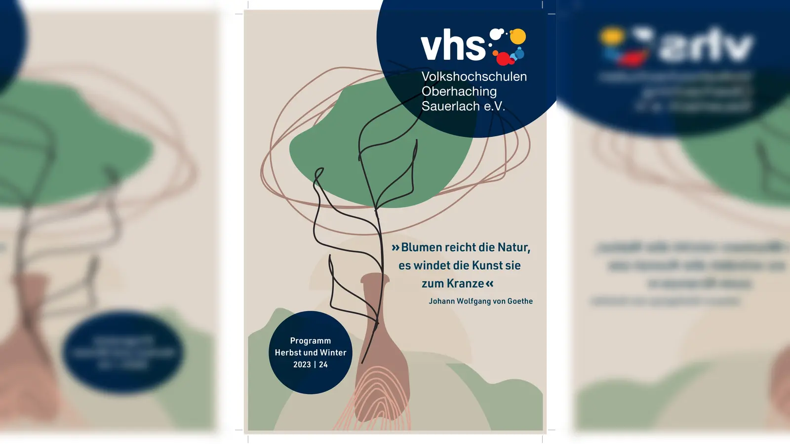 Das neue Heft der vhs Oberhaching und Sauerlach ist randvoll mit guten Ideen. (Foto: vhs Oberhaching)