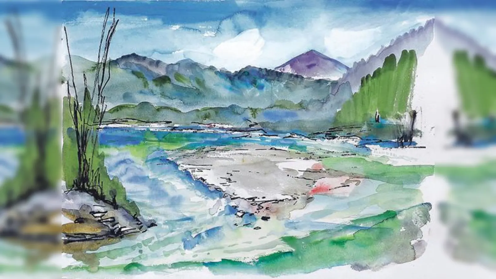 Eis und Gletscher sowie Moränen formten die vielfältige Flora des Voralpenlandes.	 (Foto: Dietrich Herm)