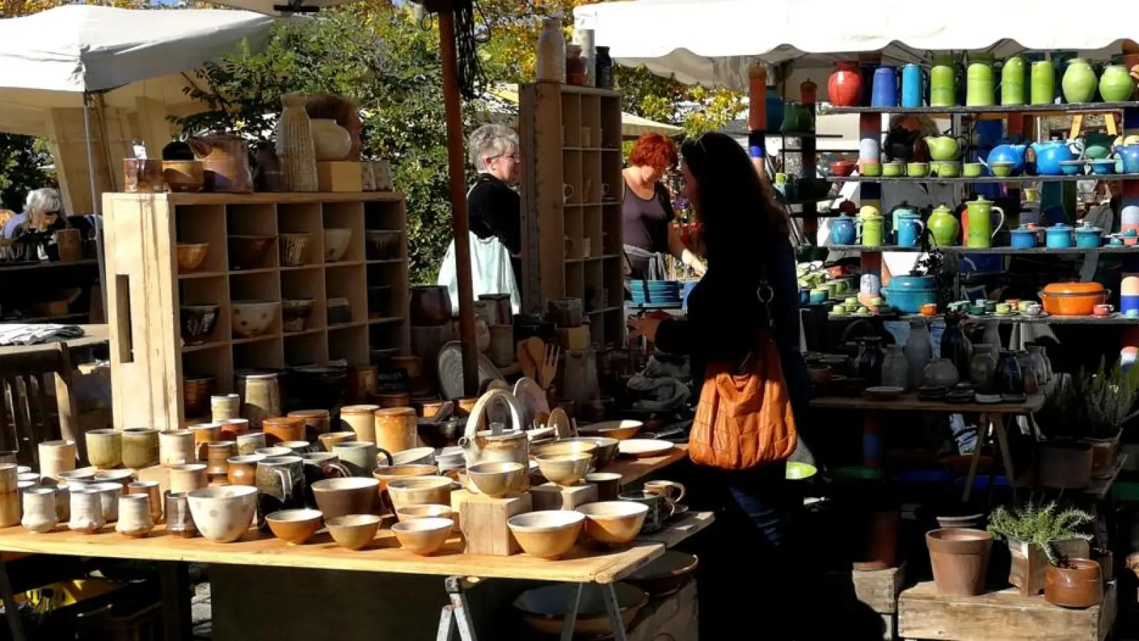 Am Wochenende findet wieder der beliebte Töpfermarkt in Vaterstetten statt.  (Foto: Lobensteiner)
