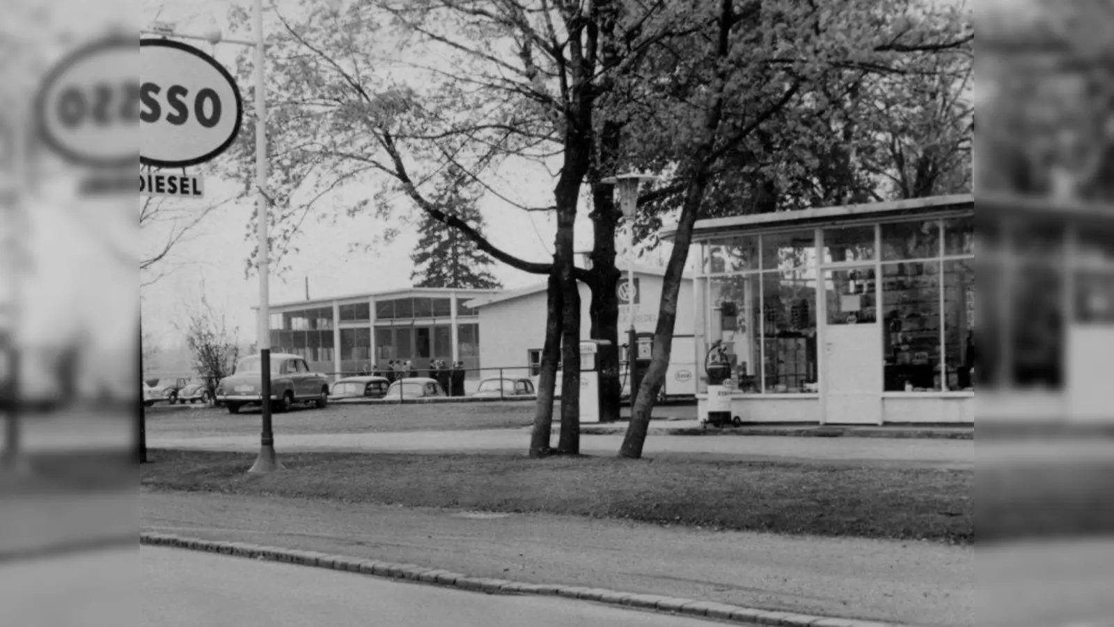 Tankstelle und Holzbaracke - so begann die Geschichte des Autohaus Riedel. (Foto: pi)