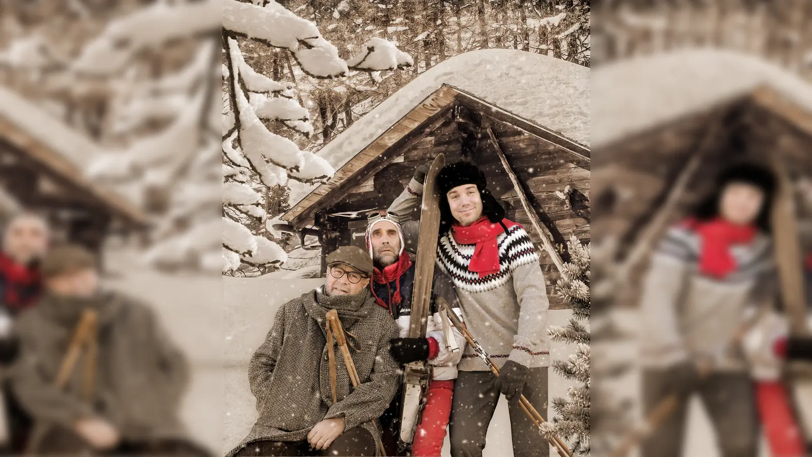 Die Komödie von Erich Kästner "Drei Männer im Schnee" wird ab dem 25. Januar in Holzkirchen gezeigt.  (Foto: VA)