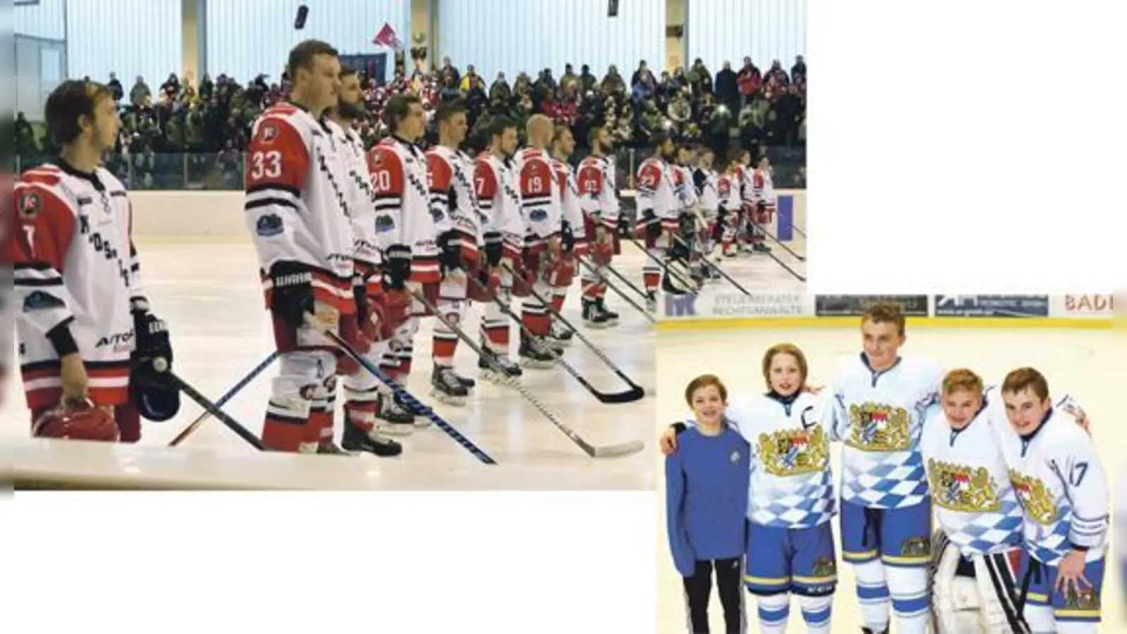 Die fünf U14-Auswahlspieler des EHC Klostersee sammelten beim Junge-Löwenturnier in Landshut wertvolle Erfahrungen. Derweil sucht man bei den »Großen« die endgültige Kadertzsammenstellung für die Bayerliga. 	 (Fotos: smg)