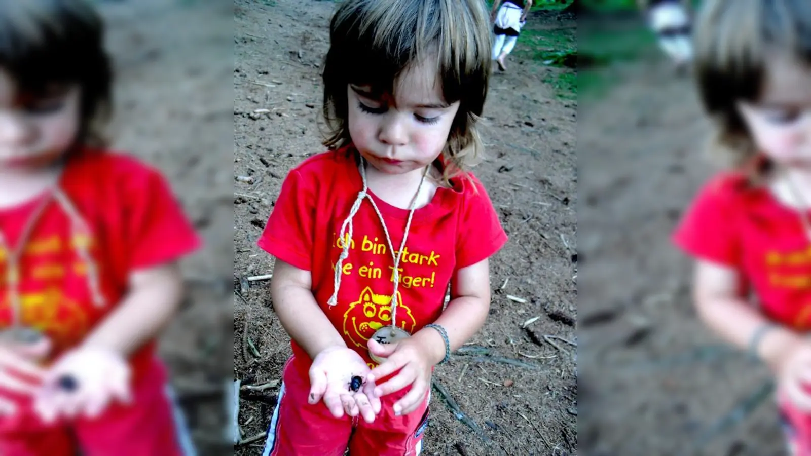 Natur erfahren mit Spaß, Spiel, Musik und Tanz  da ist jedes Kleinkind mit Feuereifer dabei.	 (Foto: Privat)