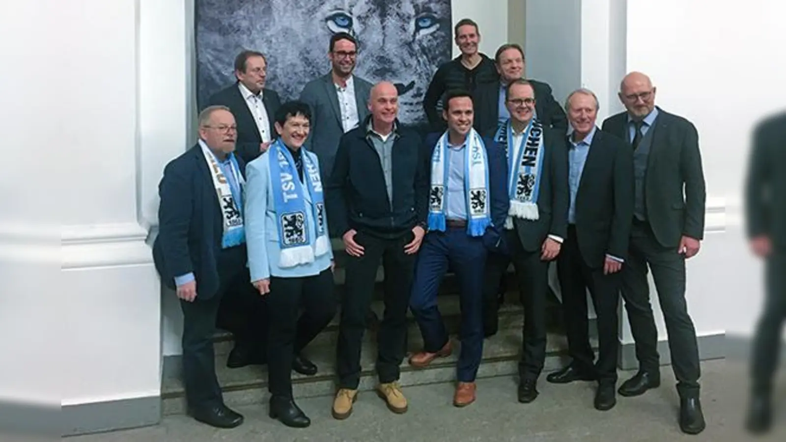 Gibt es auch im Landtag: Fans des TSV 1860 München.  (Foto: AS)