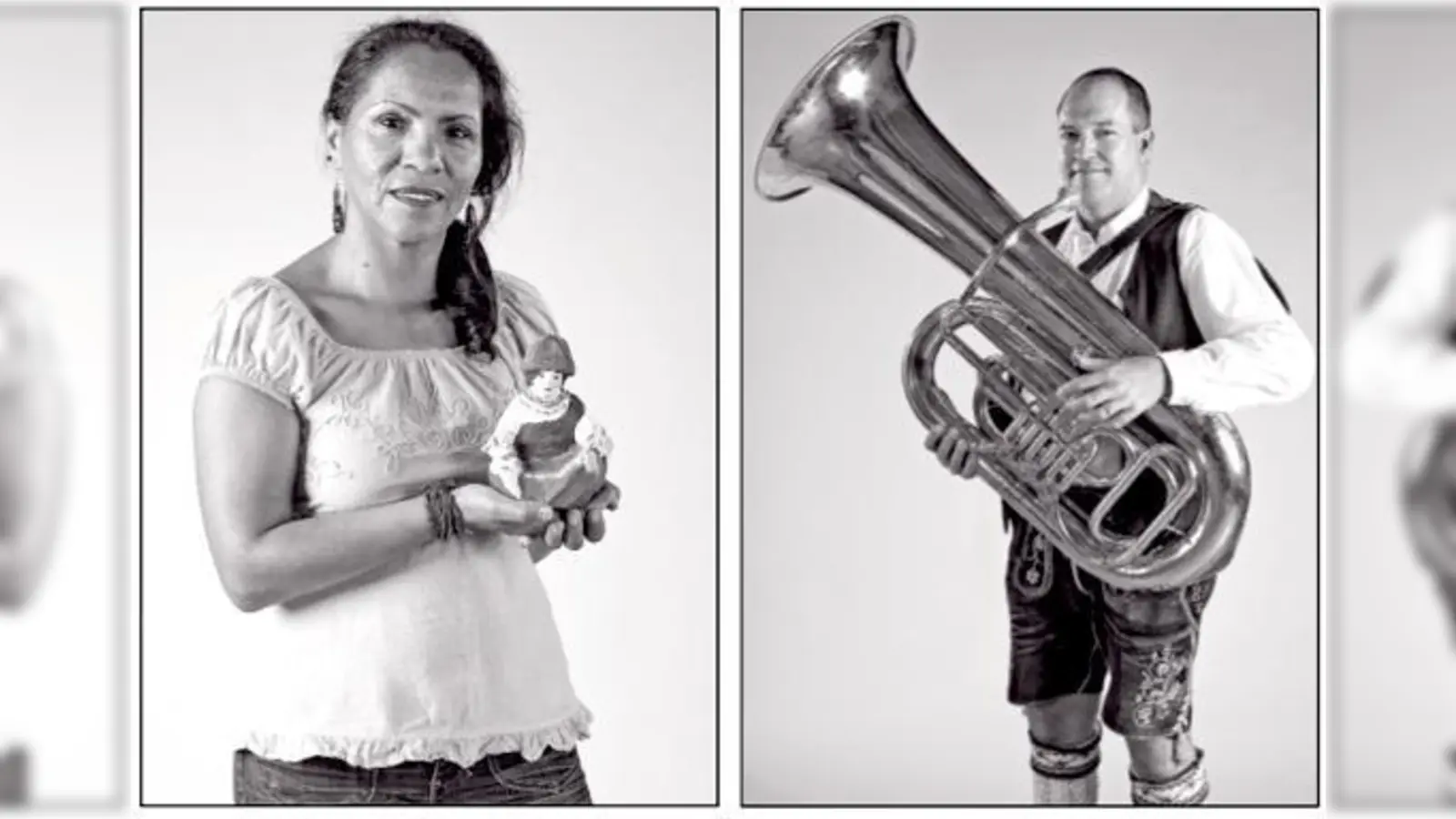 Unterschiedliche Herkunft, ein gemeinsames Zuhause: Die Ecuadorianerin Teresa Beiner-Coello und der Feldmochinger Karl-Heinz Scharl.	 (Foto: Werner Resch)