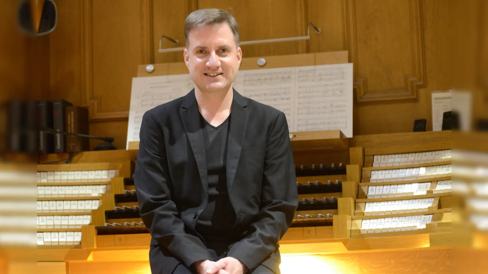 Domorganist Thomas Schmitz aus Münster wird am 5. Dezember in St. Michael spielen. (Foto: Julia Geppert/Bistum Münster)