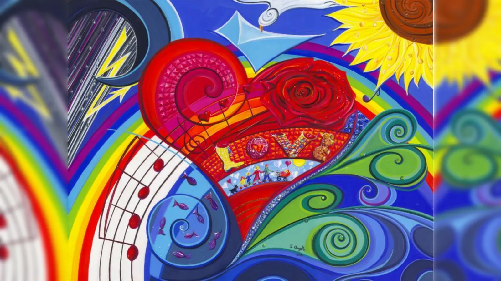 Susanne Augstburger ist begeisterte Gouache Malerin. (Foto: pi)