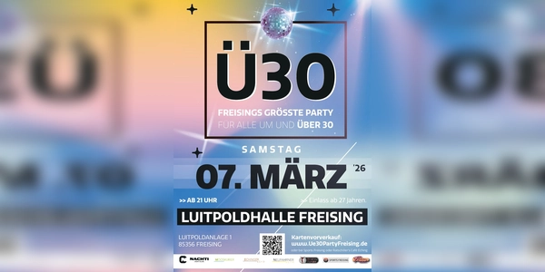 Es ist wieder soweit: die legendäre Ü-30-Party in Freising. (Foto: Nachti)